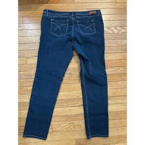 Womens Size 20 2 BW/U To Be With You Dark Blue Denim Stretch Skinny Jeans
